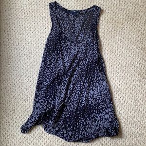 Gap sheer printed tank top